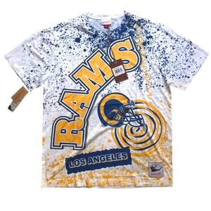 Mitchell & Ness - Los Angeles Rams AOP Deadstock NWT T-Shirt